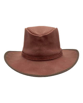 Arenas Bros Leather crusher Red Brown