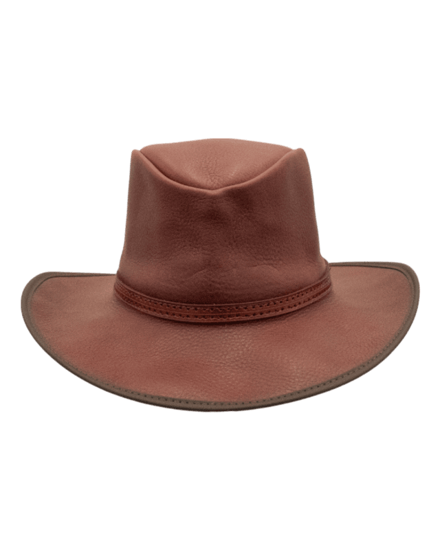 Arenas Bros Leather crusher Red Brown Arenas Bros Leather crusher Red Brown