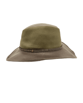 Arenas Bros Leather Crusher Green Arenas Bros Leather Crusher Green