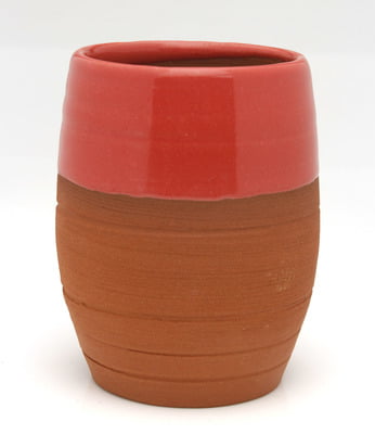 Sara Low Fire Opaque Neon Red Sara Low Fire Opaque Neon Red