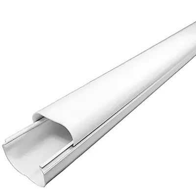 Canaleta Blanca para Minisplit 80 mm (3 1/8), OPTIMAL DUCT, 2000 x 80 x 60mm - OD-80