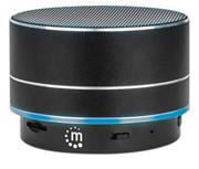 165310 Manhattan Metallic LED Bluetooth Speaker  Wireless Music Playback Multicolored LED Lights Control