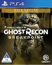 3307216136941 PlayStation 4 Game  Tom Clancy Ghost Recon Breakpoint Gold Edition Retail Bo No Warranty on Softw