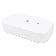 425384 Manhattan UV Phone Sanitizer  UVC Sanitizing Bo White Retail Bo  1 Year Limited Warranty