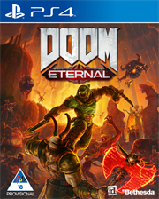 5055856422686 PlayStation 4 Game  Doom Eternal Retail Bo No Warranty on Software