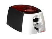 B12U0000RS Evolis Badgy100 Card Printing solution including: 1 Badgy100 card printer 1 color ribbon for 50 pr