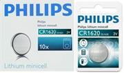 CR162000B Philips Minicells Battery CR1620 Lithium Sold as Bo of 10 Retail Bo  No Warranty