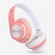 IPH011PINK Geeko iPerfect Bluetooth Wireless On Ear Stereo Headphones 2.0 Channel Stereo Foldable Headphones