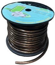 SOL35MMBC50MBK Solari 35mm Battery Power Cable 50 Metre Roll Black High Performance Battery Cable 2AWG  Black