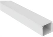 SOLTRK3M4040W Solari PVC Trunking 3 Metre Lenght 40mm X 40mm WhiteUsed To Protect Cables And Wiring Which Hasnt