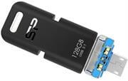 SP128GBUC3C50V1K Silicon Power C50 Multifunction 128GB Mobile Flash Drive 1 USB 3.1 Gen 1 TypeC port 1 USB 3.1 G