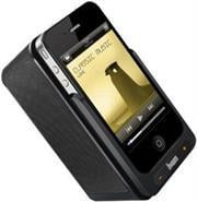 IFIT4 BLACK Divoom Ifit4 RMS: 3Watts  2 Pocket Size Portable iPhone /smart phone Speakers with Built In Rech