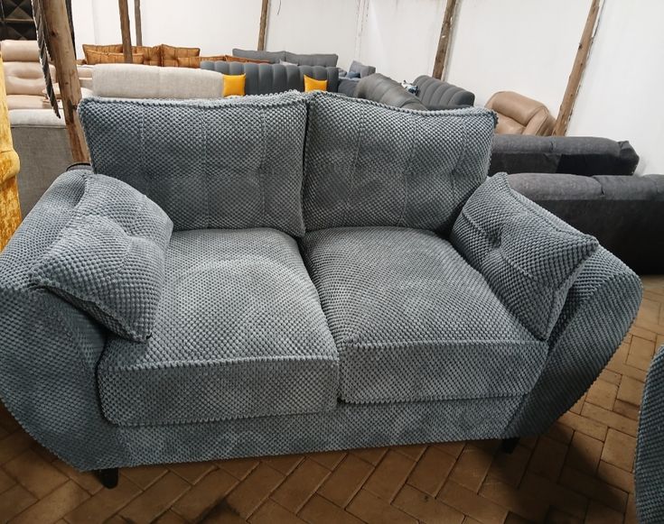 3-seater gray sofas