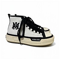 Amiri M.A. Logo Court High – Black / White