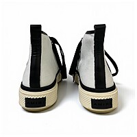 Amiri M.A. Logo Court High – Black / White