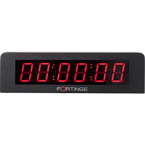 FORTINGE PROCLOCK II 8 DIGITS, RED & GREEN COLOUR TIMER  FOR ROBO IP & ROBO SERIES STUDIO TELEPROMPTERS