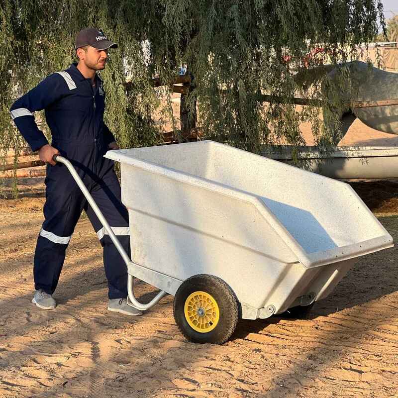 Wheelbarrow Farmex WB600 - X large White