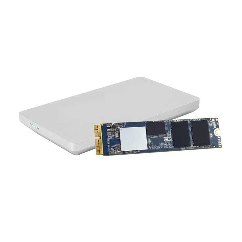 OWCS3DAPT4MP05K OWC Aura Pro X2 480GB PCIe NVMe SSD and Envoy Pro Enclosure Kit for Mac Pro (Late 2013)