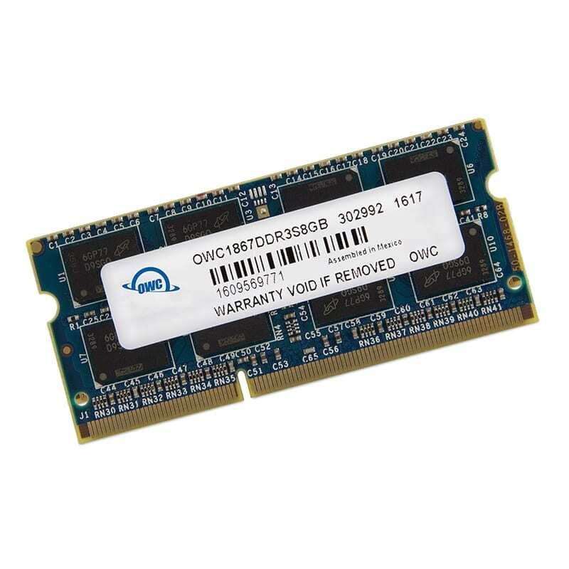 OWC1867DDR3S8GB OWC Mac 8GB 1867Mhz DDR3 SODIMM Memory OWC1867DDR3S8GB OWC Mac 8GB 1867Mhz DDR3 SODIMM Memory
