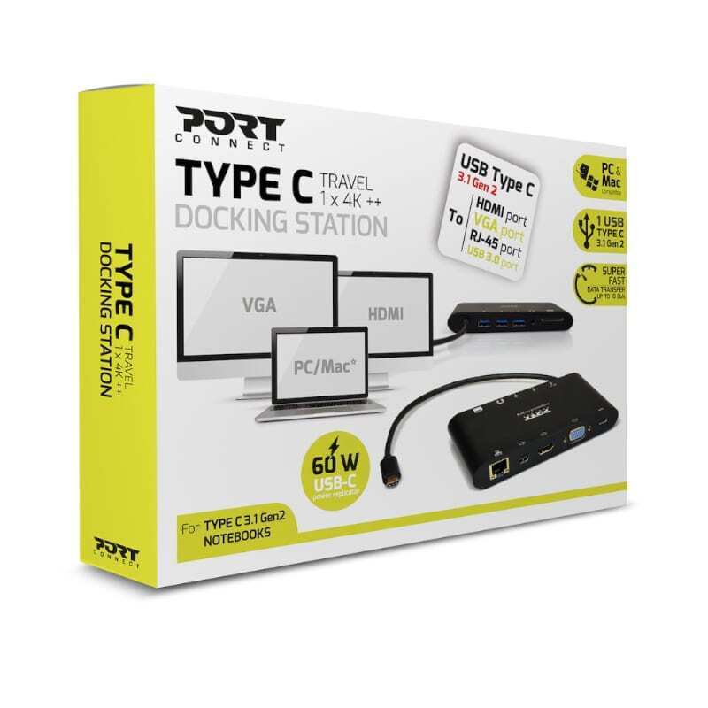 901906 Port USB TypeC 3  USB3.0|1  Au|12  Micro+SD Card Reader|1  Mini DP|1  RJ45|1  HDMI|1  VGA|1