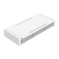 XT01HWHBP ORICO 7.4cm Desktop Monitor Stand with Drawers White XT01HWHBP ORICO 7.4cm Desktop Monitor Stand with Drawers White