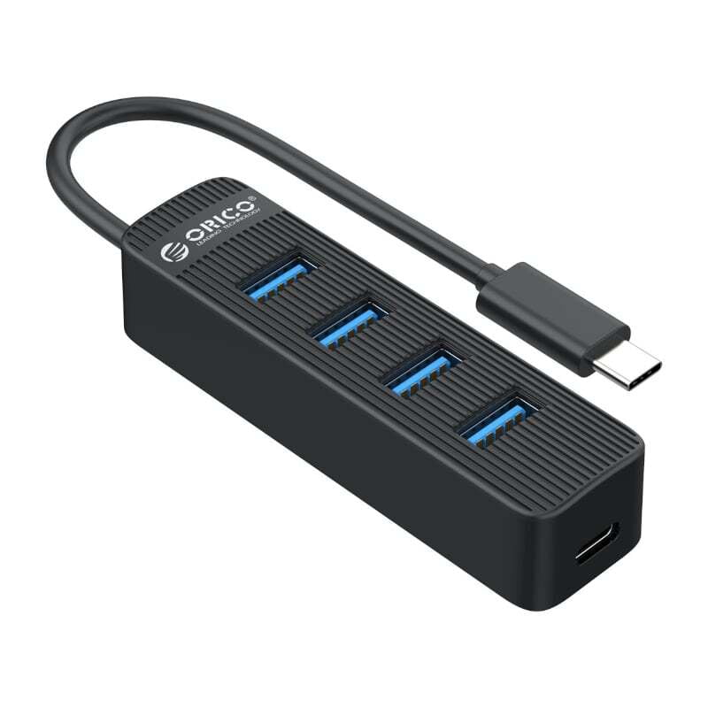 TWC34ABKEP ORICO 4 Port USB Type C Hub 4 USB3.0