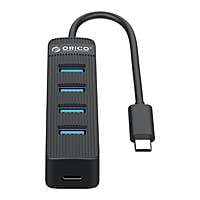 TWC34ABKEP ORICO 4 Port USB Type C Hub 4 USB3.0