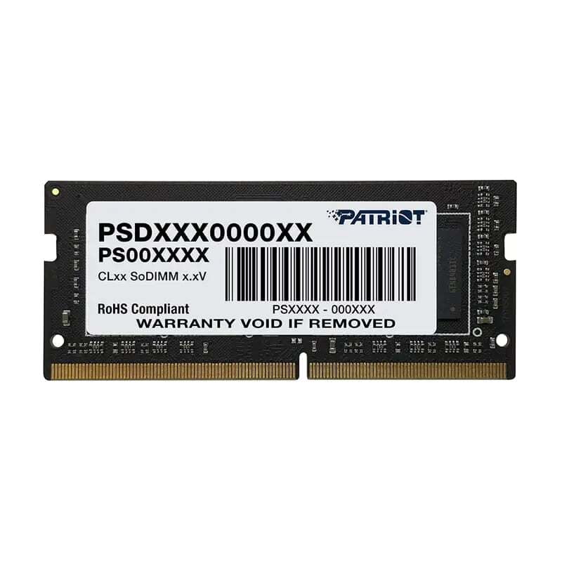 PSD48G320081S Patriot Signature Line 8GB DDR4 3200MHz Single Rank SODIMM Notebook Memory PSD48G320081S Patriot Signature Line 8GB DDR4 3200MHz Single Rank SODIMM Notebook Memory