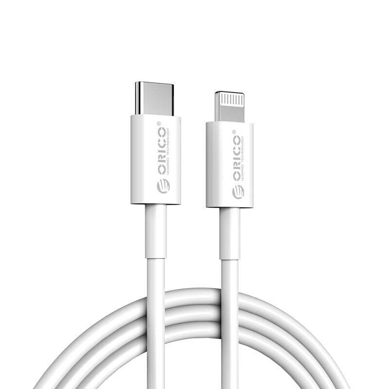 CL0110WHBP ORICO Cable TypeC to Lightning  White