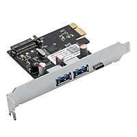 PNU2A1CBKBP ORICO 2 Port USB3.0 PCIe Epansion Card