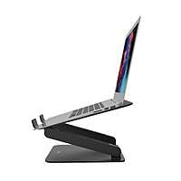 901108 PORT NOTEBOOK STAND  ADJUSTABLE  ALUMINIUM  15.6 INCH  BLACK