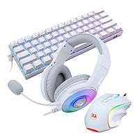 RDS129W REDRAGON 3IN1 MS|HS|KB WIRED COMBO  WHITE