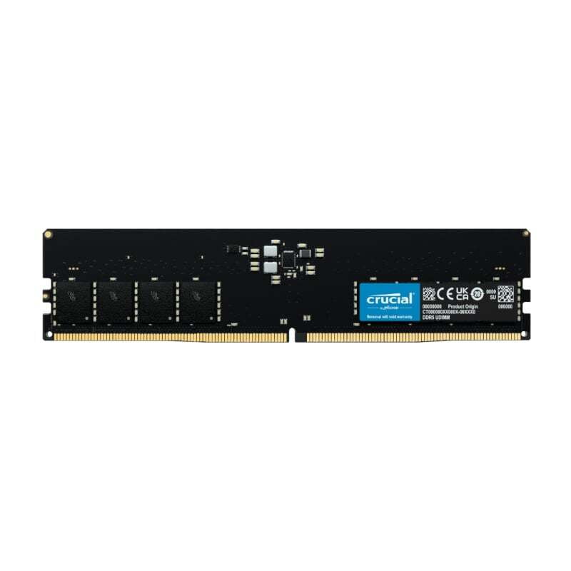 CT16G48C40U5 Crucial 16GB 4800MHz DDR5 Desktop Memory