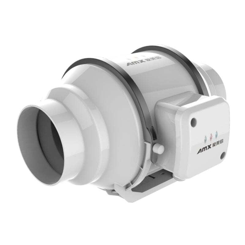 D100 AMX 100mm Mied Flow Industrial Inline Duct Fan
