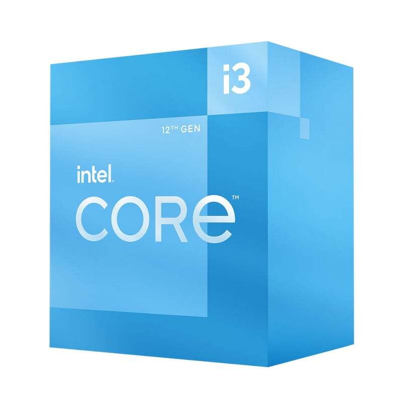 BX8071512100 INTEL CORE I312100 12TH GEN  3.30GHZ~4.40GHZ 12MB S1700 BOXED