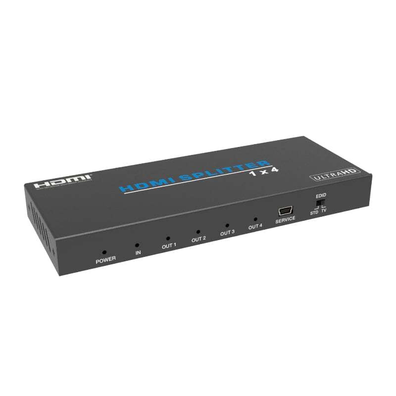 HDVB14IH HDCVT 14 HDMI 2.0 Splitter Supports HDCP 2.0 EDID and HDR