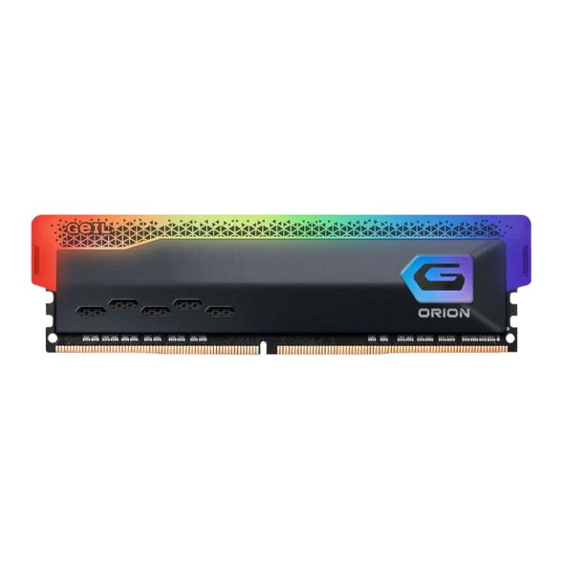 GOSG416GB3200C16BSC Geil Orion RGB 16GB 3200MHz DDR4 Desktop Gaming MemoryGray GOSG416GB3200C16BSC Geil Orion RGB 16GB 3200MHz DDR4 Desktop Gaming MemoryGray