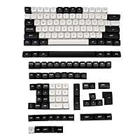 RDA132 REDRAGON KeyCaps Black and White PBT 150Key set