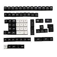 RDA132 REDRAGON KeyCaps Black and White PBT 150Key set