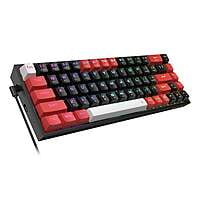 RDK631RGBPROBRW REDRAGON Castor Pro 68Key Wireless Red|Black|White KeyCap Bluetooth RGB Red Switch  Black|Red
