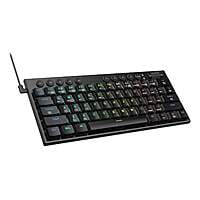 RDK632RGB REDRAGON Noctis 61Key Red Switch RGB Low Profile Gaming Mechanical Keyboard  Black