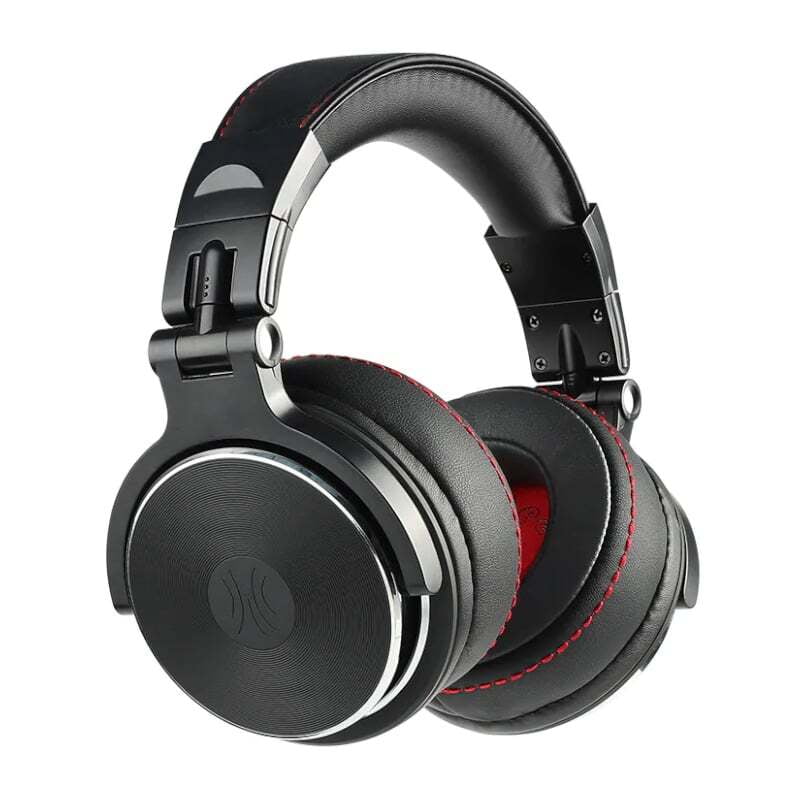 ONEODIOPRO50 Oneodio Pro 50 Professional Wired Over Ear DJ and Studio Monitoring Headphones  BK
