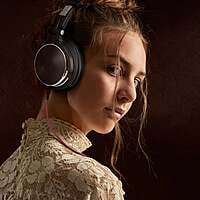 ONEODIOPRO50 Oneodio Pro 50 Professional Wired Over Ear DJ and Studio Monitoring Headphones  BK