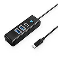 PWC2UC305BKEP ORICO 3 Port TypeC Hub | 2 USB 3.0 | 1 TypeC | 50cm PWC2UC305BKEP ORICO 3 Port TypeC Hub | 2 USB 3.0 | 1 TypeC | 50cm