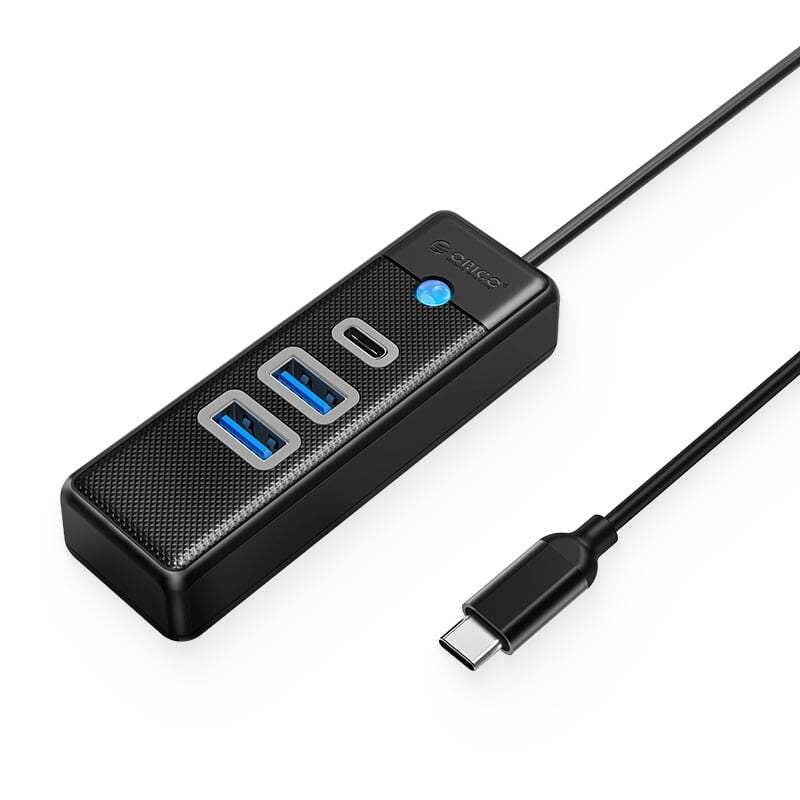 PWC2UC305BKEP ORICO 3 Port TypeC Hub | 2 USB 3.0 | 1 TypeC | 50cm PWC2UC305BKEP ORICO 3 Port TypeC Hub | 2 USB 3.0 | 1 TypeC | 50cm