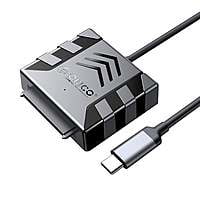 UTS13C05BKBP ORICO TypeC to SATA Adapter | USB TypeC to SATA |50cm | Compatible with 2.5/3.5 inch SATA HDD SSD