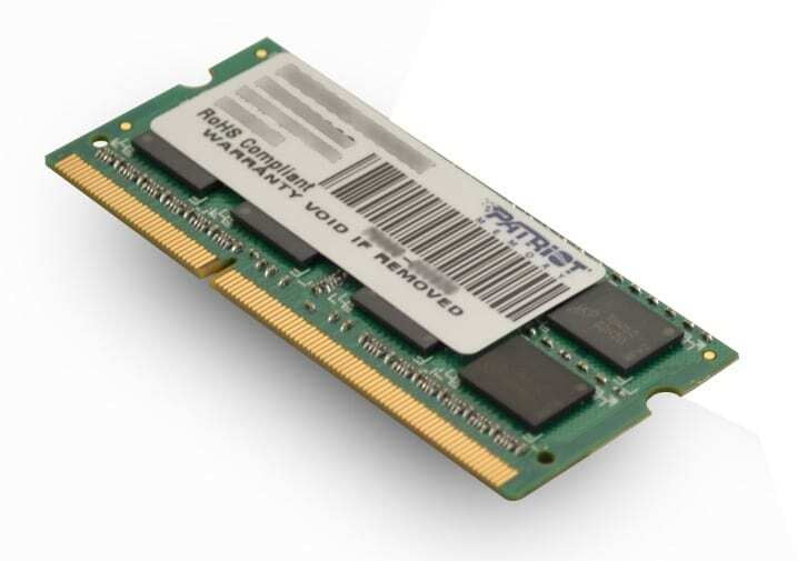 PSD34G16002S Patriot Signature Line 4GB 1600MHz DDR3 Dual Rank SODIMM Notebook Memory