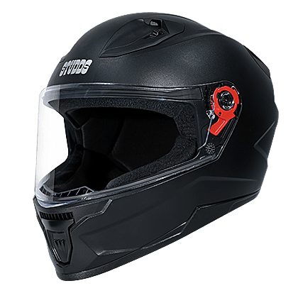 STUDDS RAIDER STREET BLACK DUAL VISOR C/V (XL)