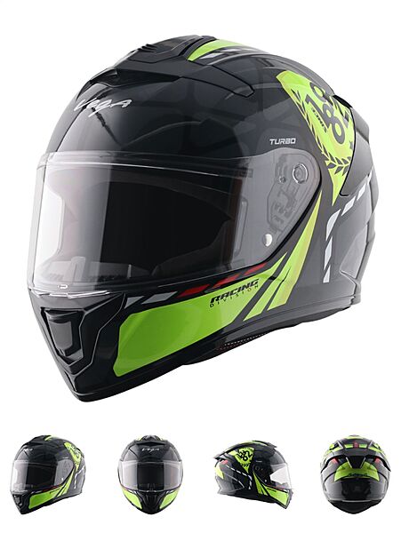 VEGA TURBO DX SQUAD BLACK/NEON YELLOW C/V M