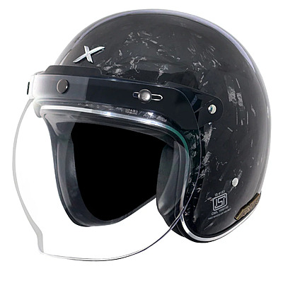 OZONE OZZY BLACK C/V 570 MM WITH PC VISOR
